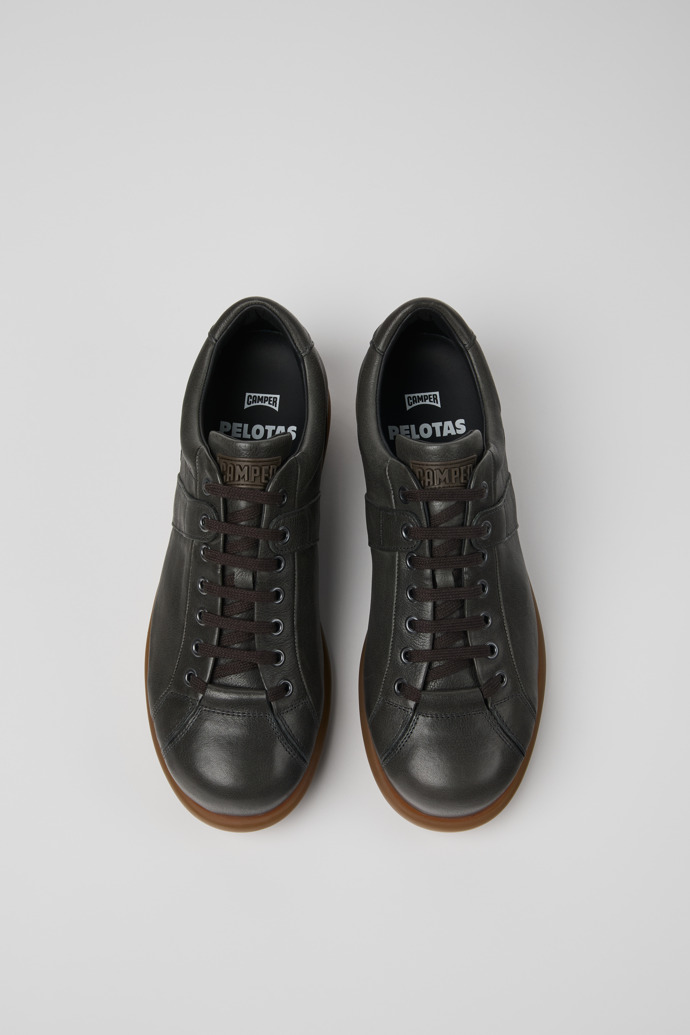 Camper Pelotas - Grauer Lederschuh
