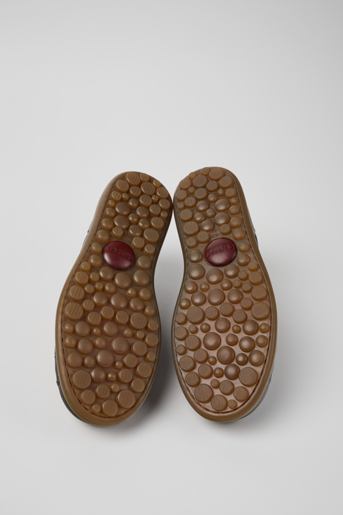 Camper Pelotas - Grauer Lederschuh