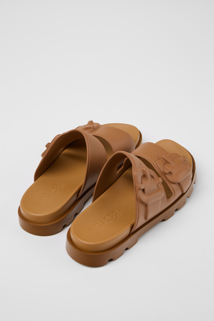Camper Brutus Sandal - Braune Herrensandale aus Synthetik.