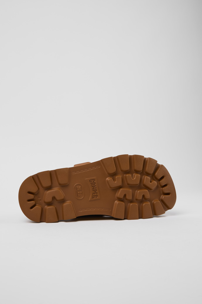 Camper Brutus Sandal - Braune Herrensandale aus Synthetik.