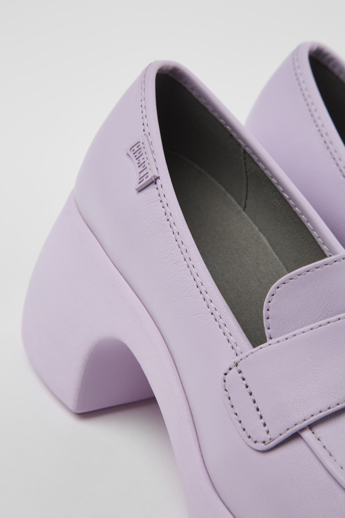 Camper Thelma - Grauer Lederloafer für Damen