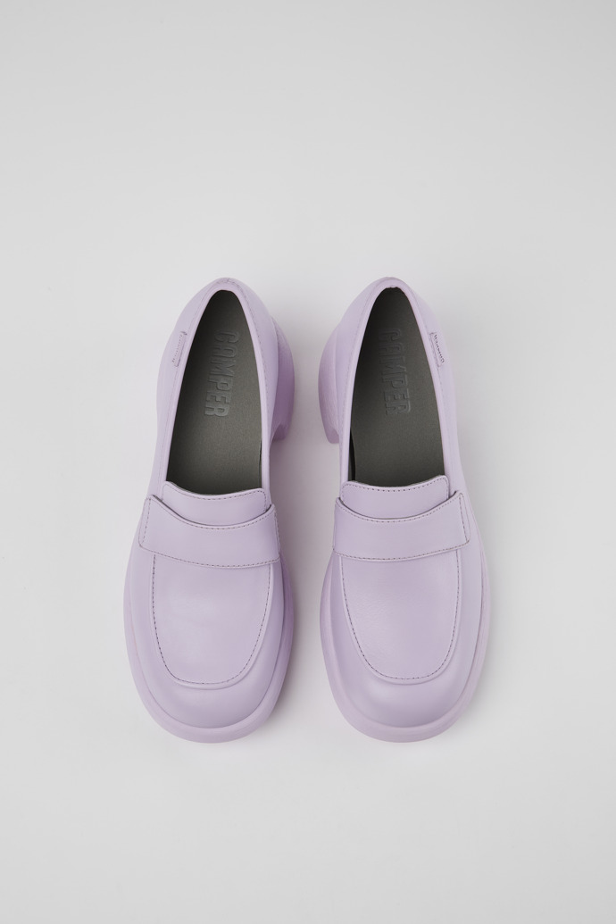 Camper Thelma - Grauer Lederloafer für Damen