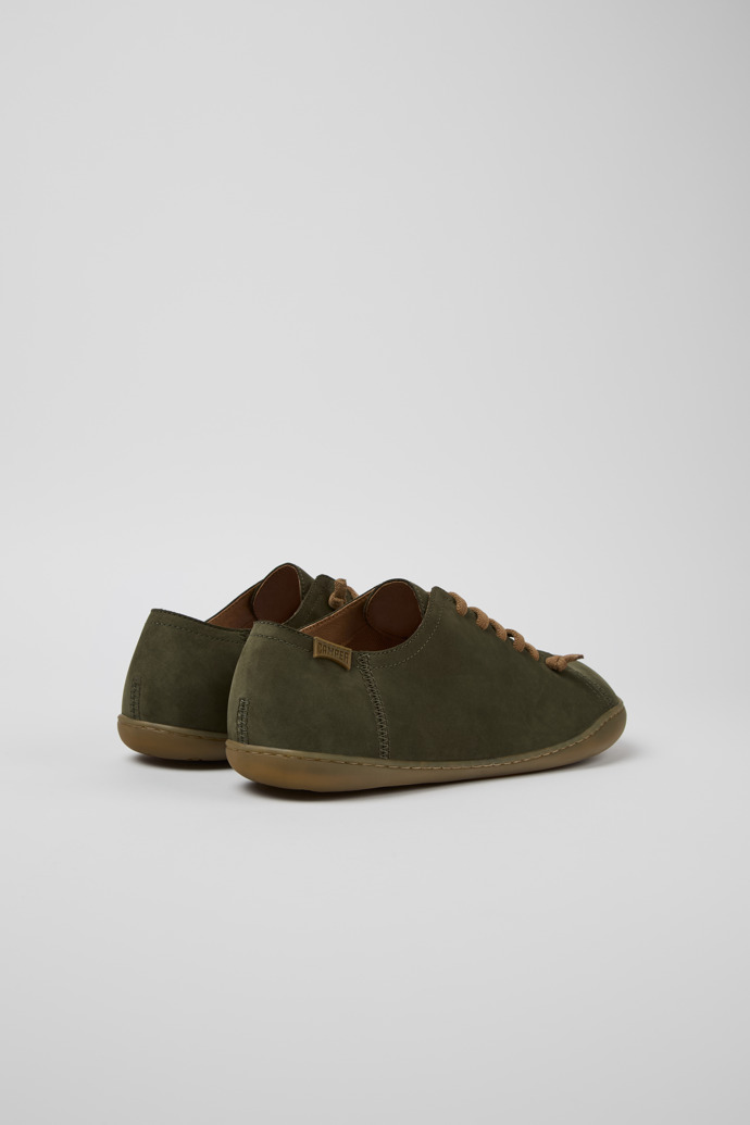 Camper Peu - Grüner Herrenschuh aus Nubukleder