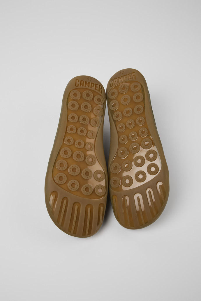 Camper Peu - Grüner Herrenschuh aus Nubukleder