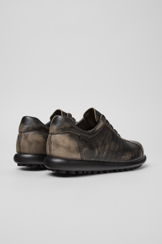 Camper Pelotas - Graue Damenschuhe aus pflanzlich gegerbtem Leder.