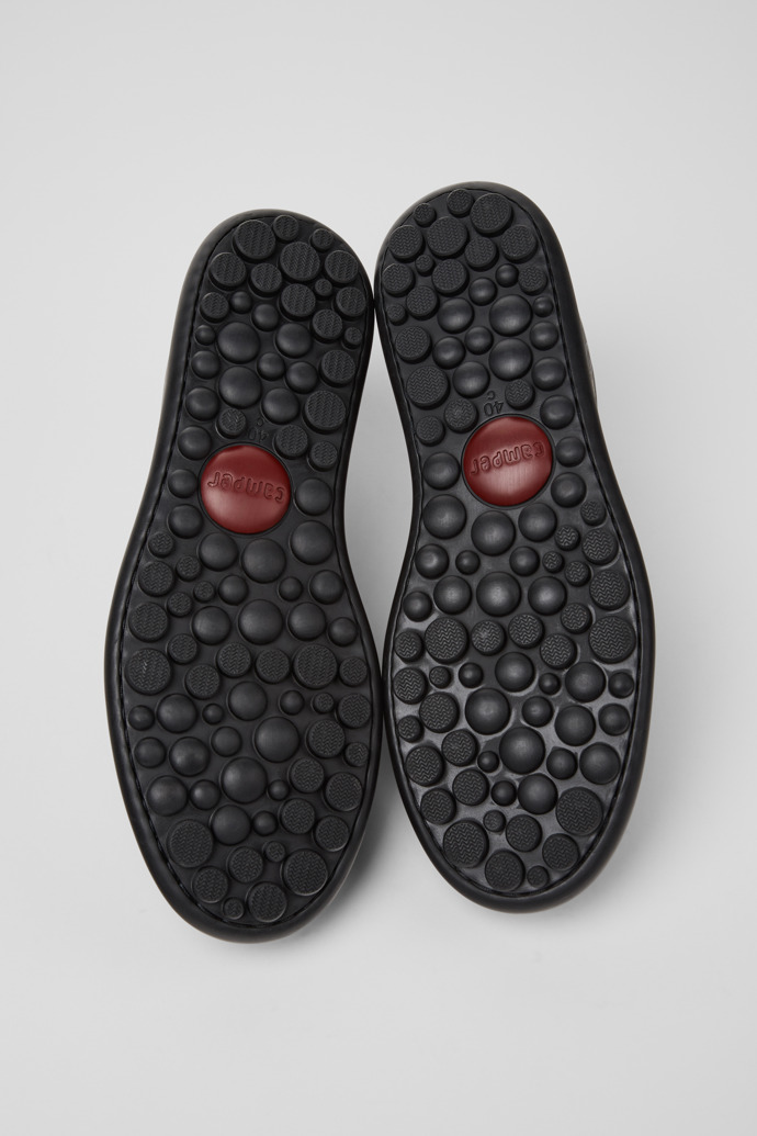 Camper Pelotas - Graue Damenschuhe aus pflanzlich gegerbtem Leder.