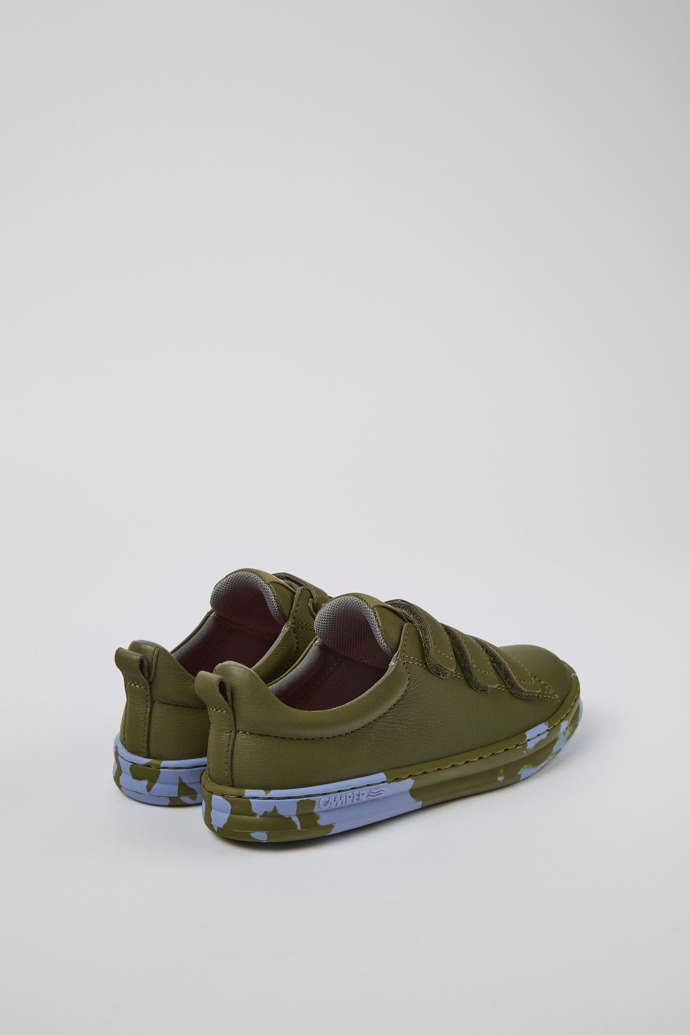 Camper Runner - Grüner Ledersneaker