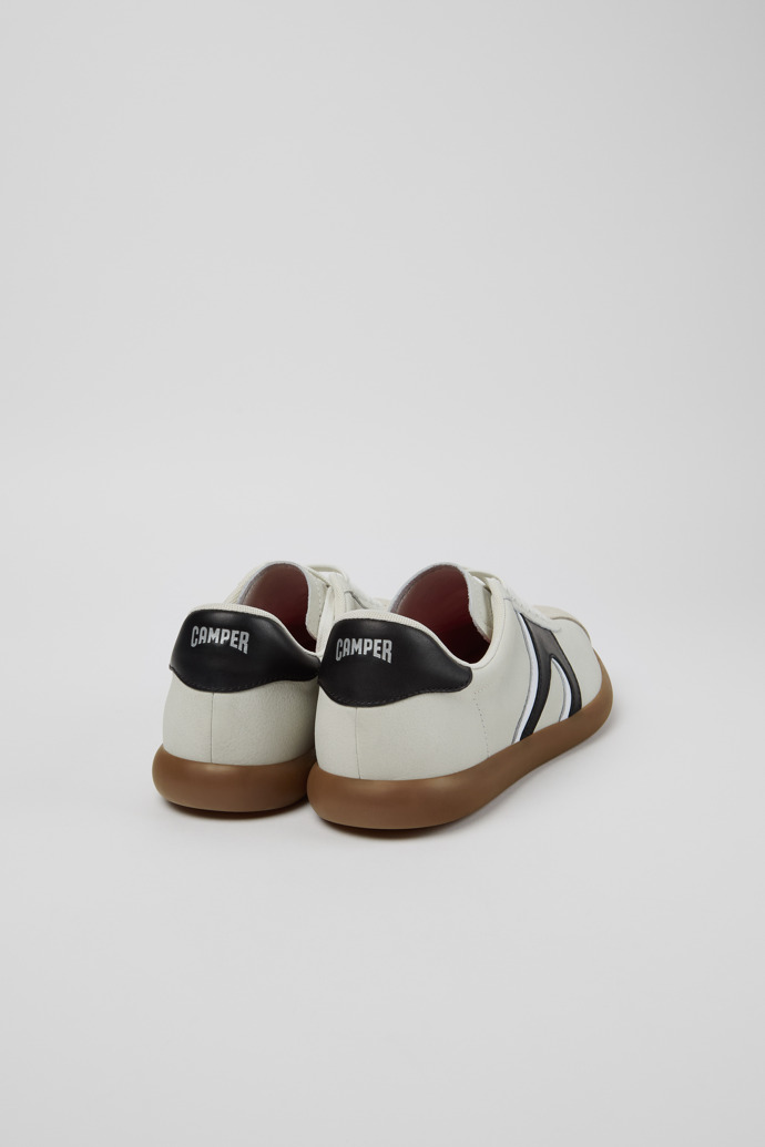Camper Pelotas Soller - Mehrfarbiger Herrensneaker aus Leder und Nubukleder.