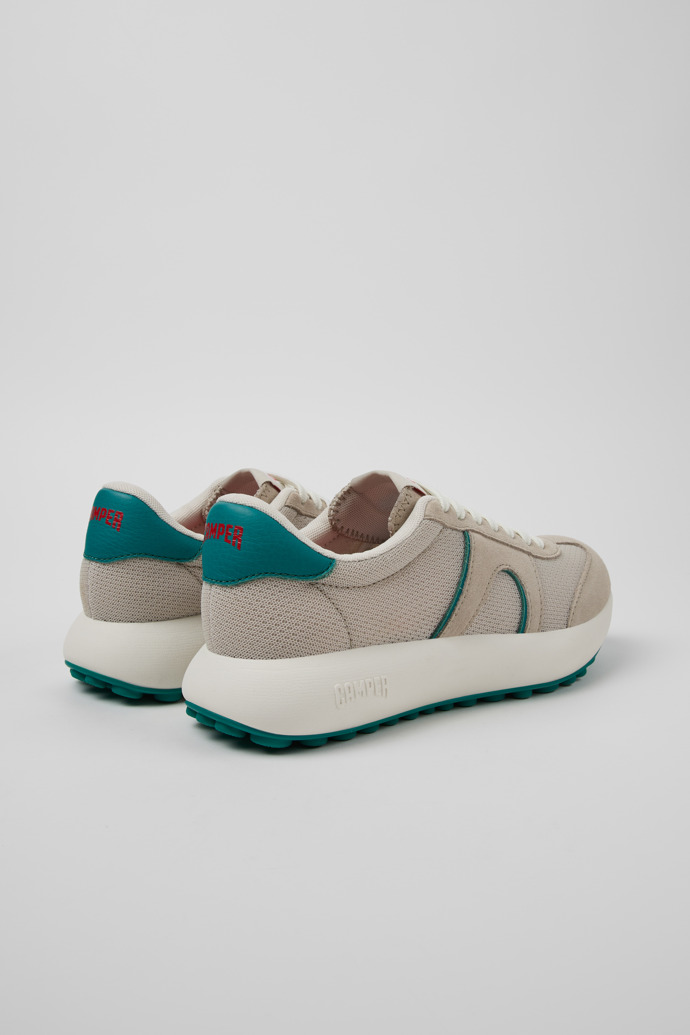 Camper Pelotas Athens - Mehrfarbige Damessneaker aus Recycling-PET und Nubukleder.