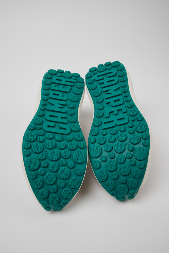 Camper Pelotas Athens - Mehrfarbige Damessneaker aus Recycling-PET und Nubukleder.