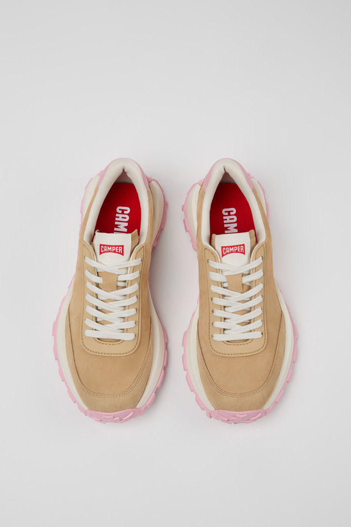Camper Drift Trail VIBRAM - Mehrfarbiger Damessneaker aus Nubukleder und Textil.