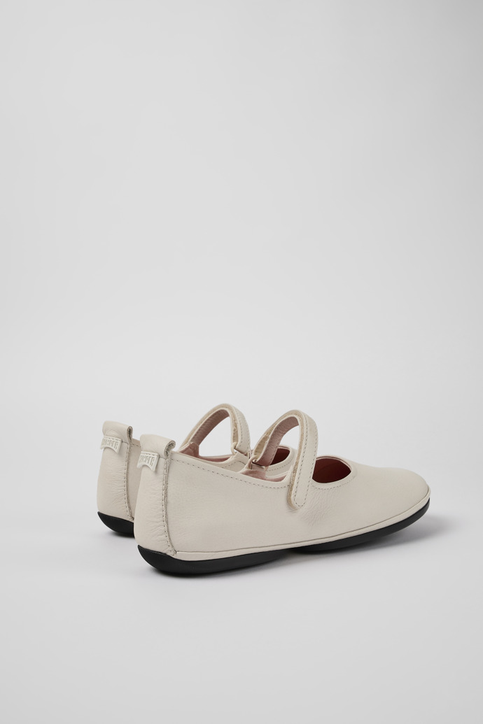 Camper Right - Weiße Damenschuhe aus Leder.