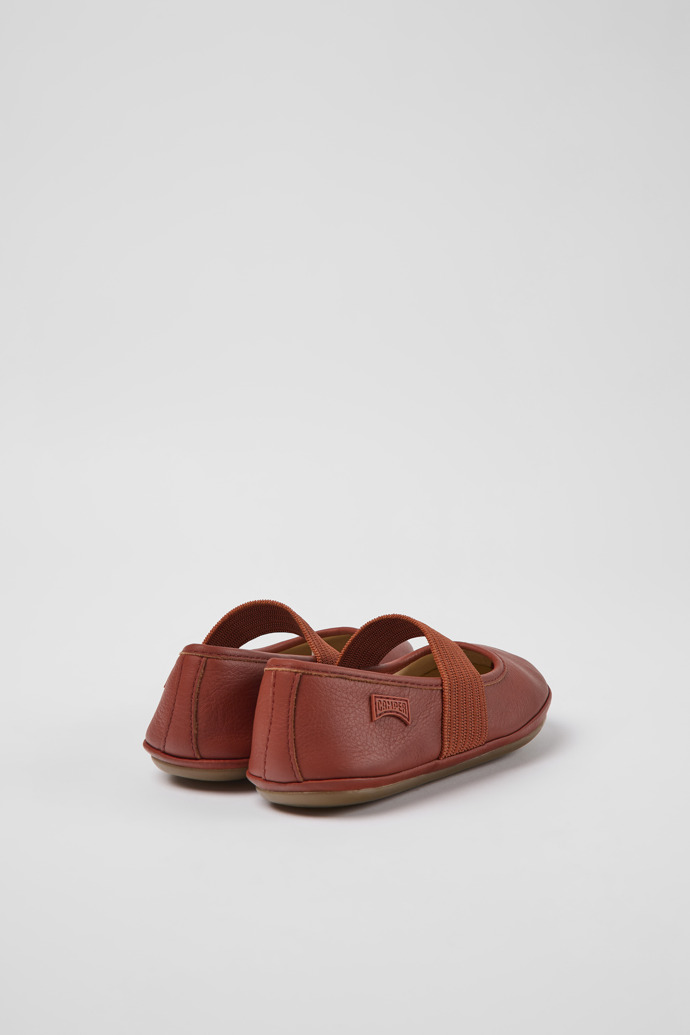 Camper Right - Roter Kinderballerina aus Leder