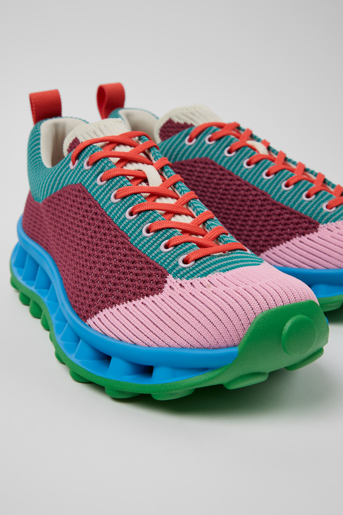 Camper Camper x SUNNEI - PELOTISSIMA - Mehrfarbiger Damessneaker aus Textil.