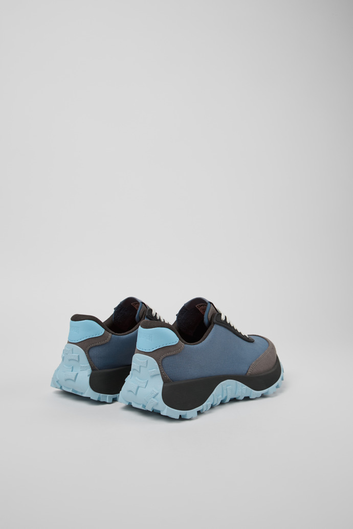 Camper Drift Trail VIBRAM - Grauer Damensneaker aus Textil und Nubukleder