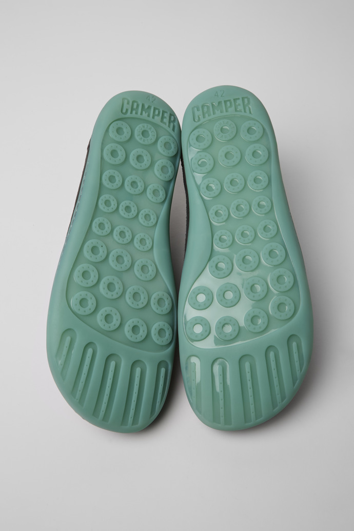 Camper Peu - Grauer Herrenschuh aus Nubukleder.