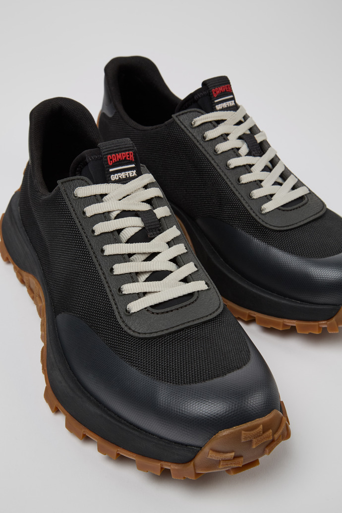 Camper Drift Trail VIBRAM GORE-TEX - Schwarzer Herrensneaker aus Recycling-PET