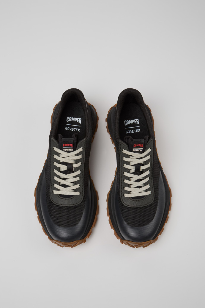 Camper Drift Trail VIBRAM GORE-TEX - Schwarzer Herrensneaker aus Recycling-PET