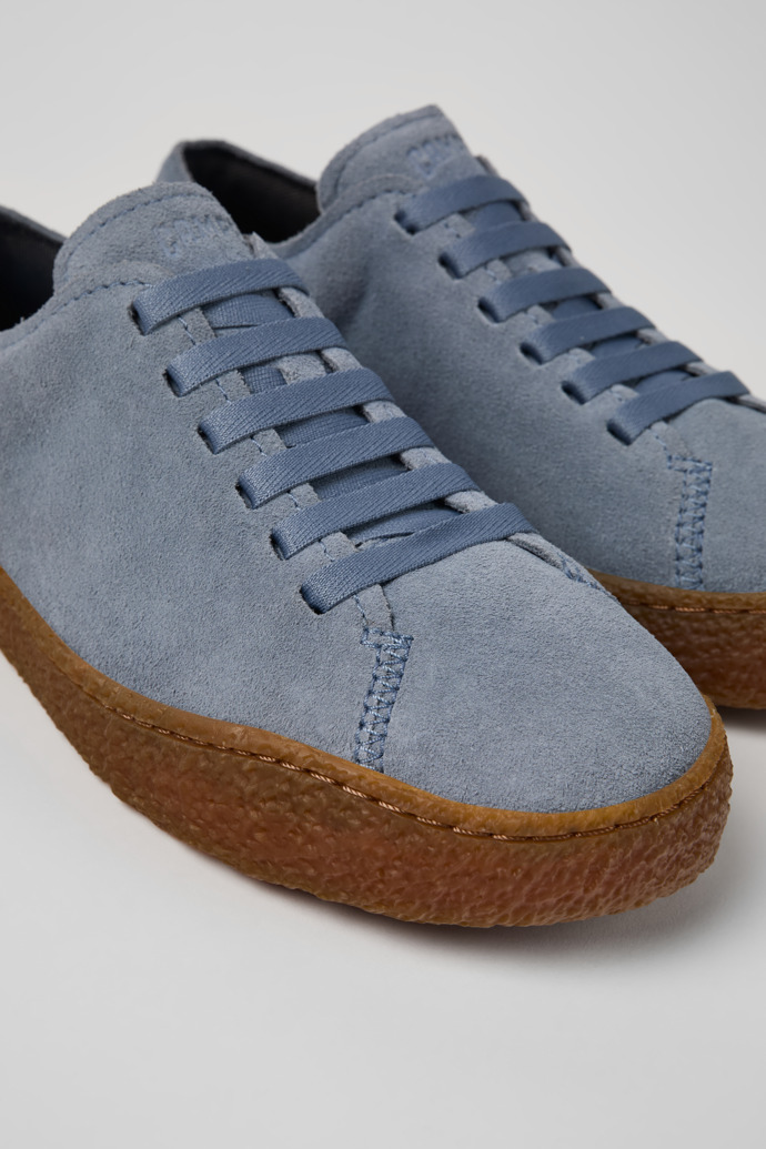 Camper Peu Terreno - Grauer Damensneaker aus Nubukleder