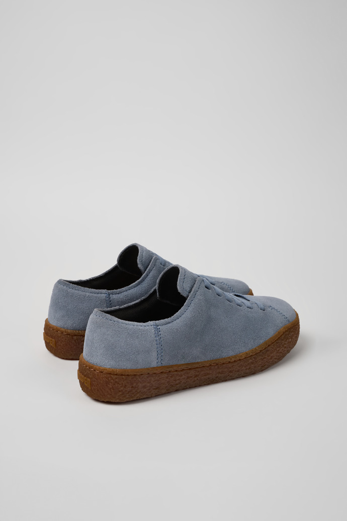 Camper Peu Terreno - Grauer Damensneaker aus Nubukleder