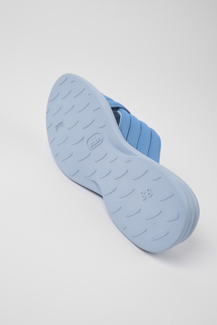 Camper Spiro - Blaue Damensandale aus Textil