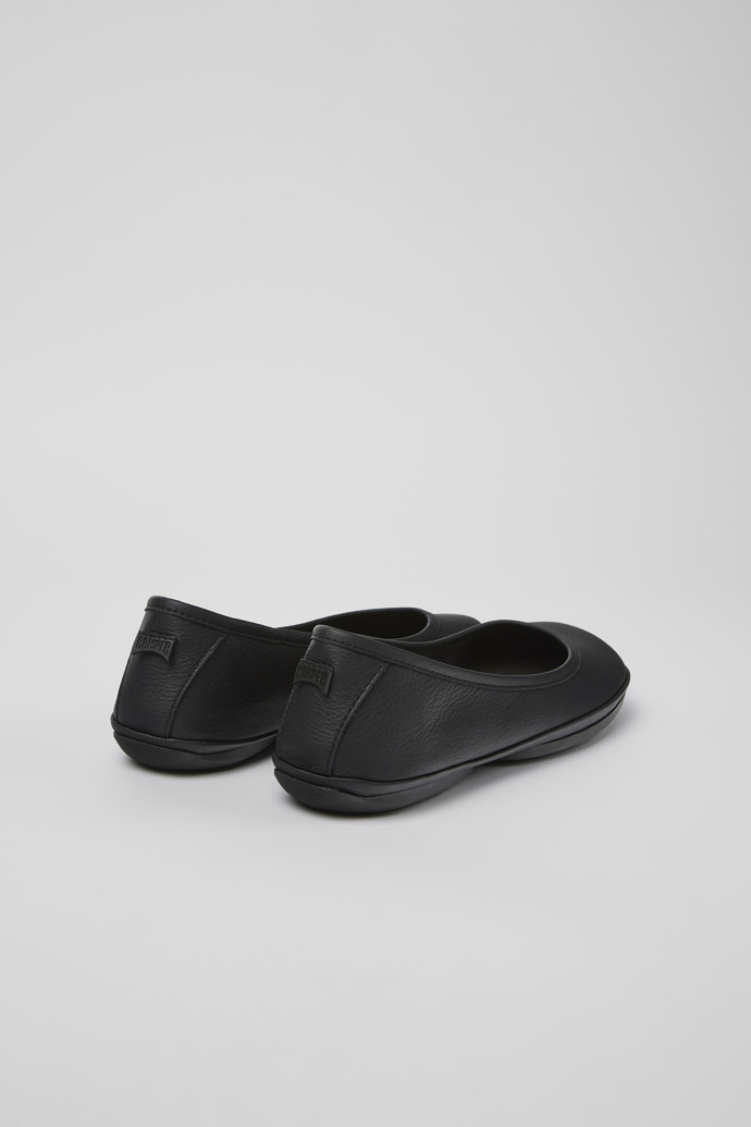 Camper Right - Schwarze Lederballerinas für Damen