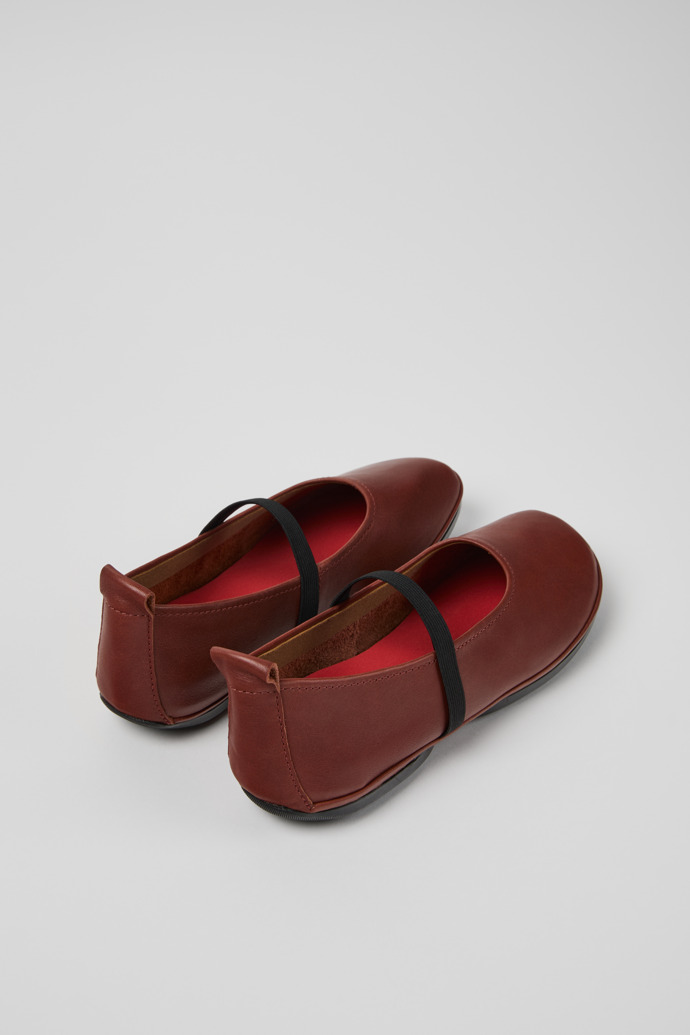 Camper Right - Roter Frauenschuh aus Leder.
