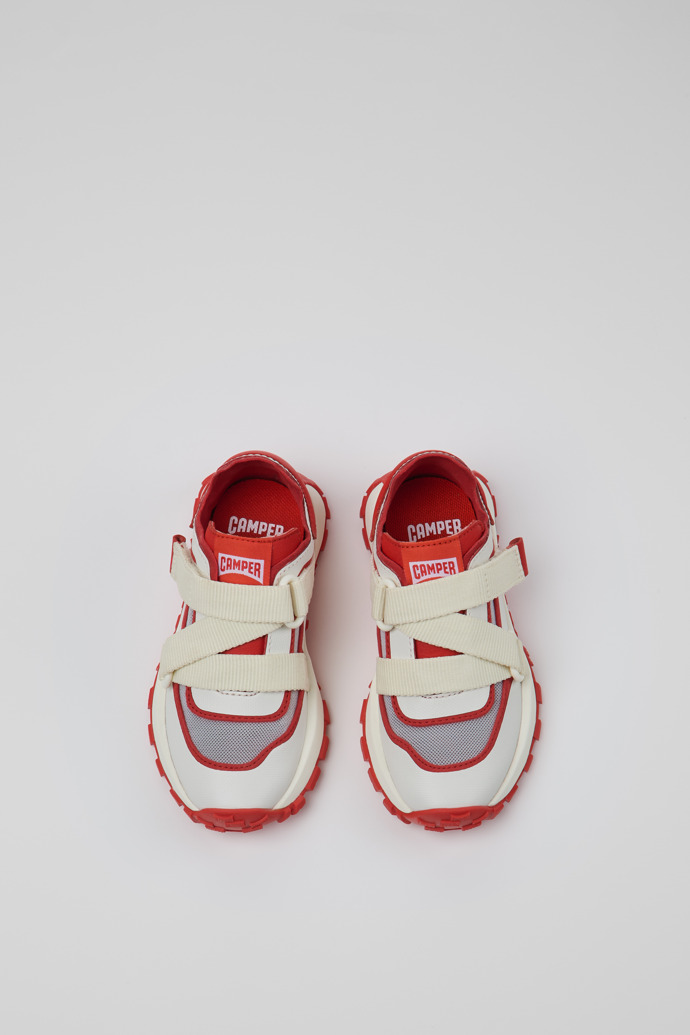 Camper Drif Trail - Mehrfarbige Kindersneaker aus Recycling-PET und Leder.