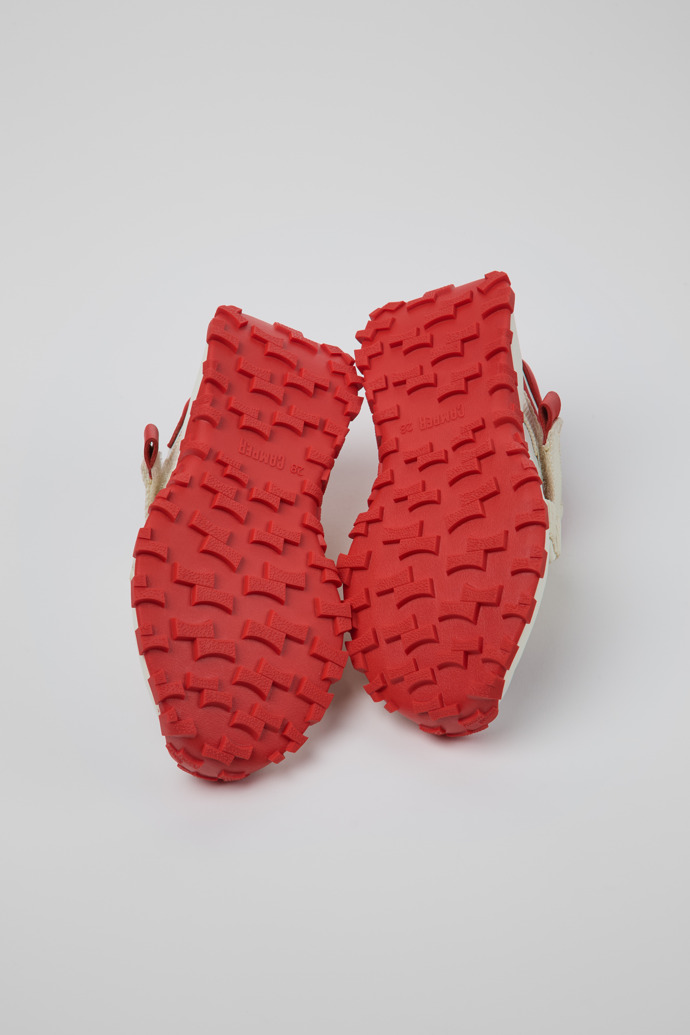Camper Drif Trail - Mehrfarbige Kindersneaker aus Recycling-PET und Leder.