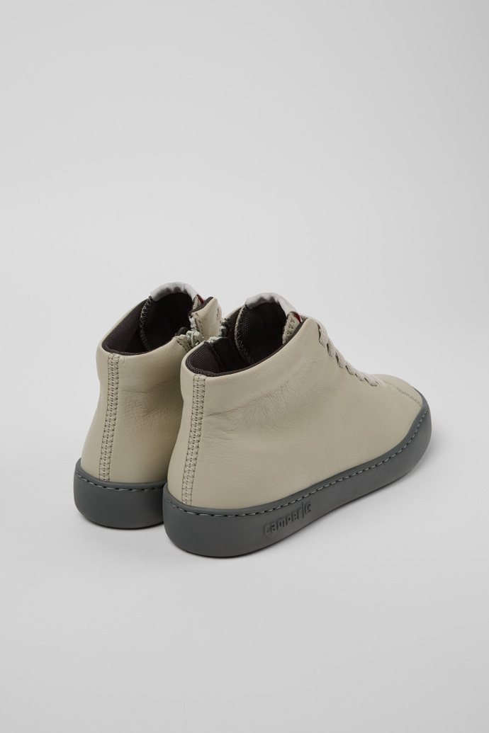 Camper Peu Touring - Graue Damenstiefelette aus Leder