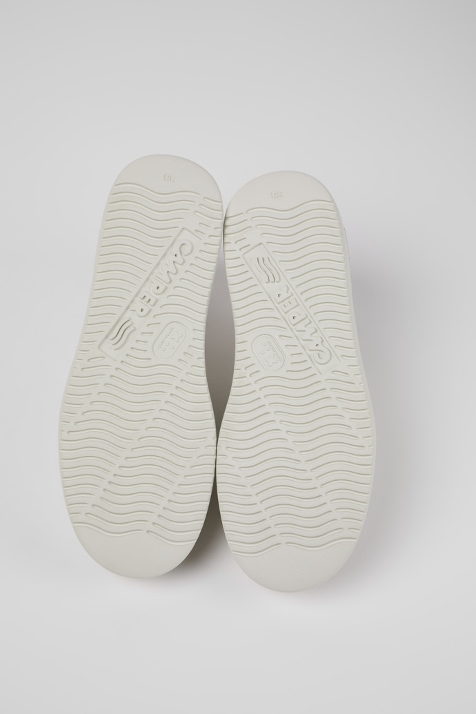 Camper Runner K21 - Weißer Lederschuh für Damen.