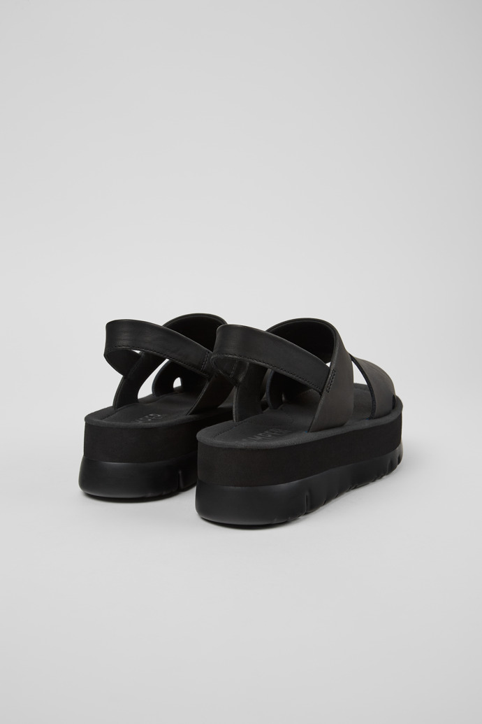 Camper Oruga Up - Schwarze Damensandalen