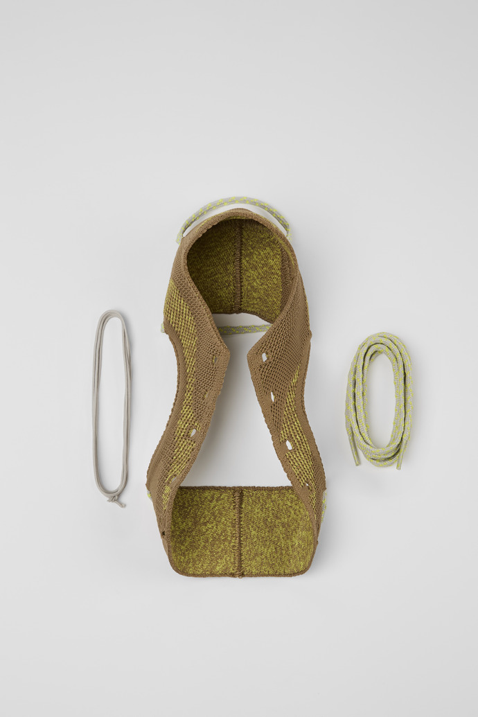 Camper ROKU Shoe Uppers - Braune Oberteile (2 Stück) für jeweils den rechten und den linken Schuh.