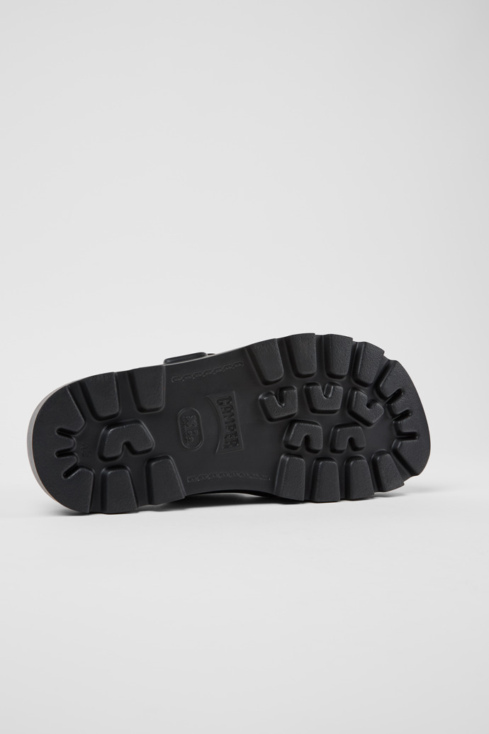 Camper Brutus Sandal - Schwarze Herrensandale aus Synthetik.