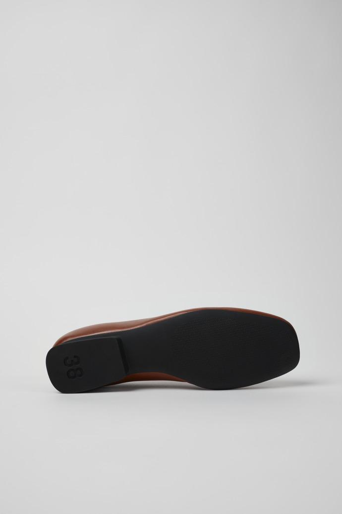 Camper Casi Myra - Roter Lederschuh für Damen.