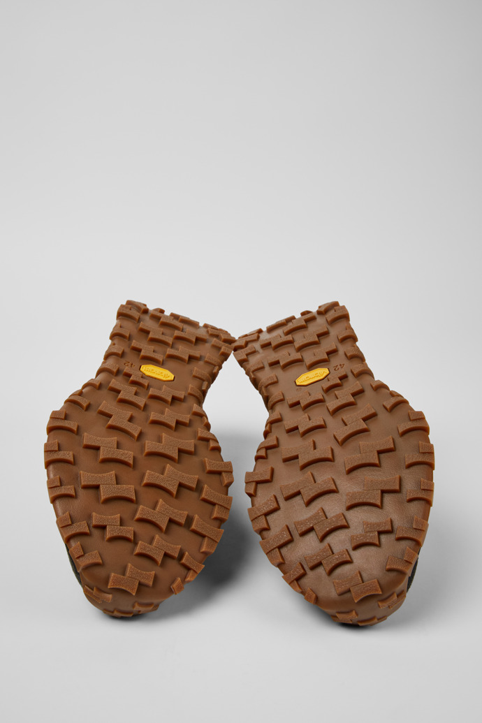 Camper Drift Trail - Mehrfarbiger Herrensneaker aus Textil und Nubukleder.