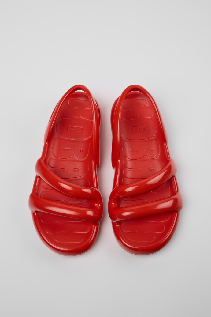 Camper Kobarah Flat - Rote Sandale.