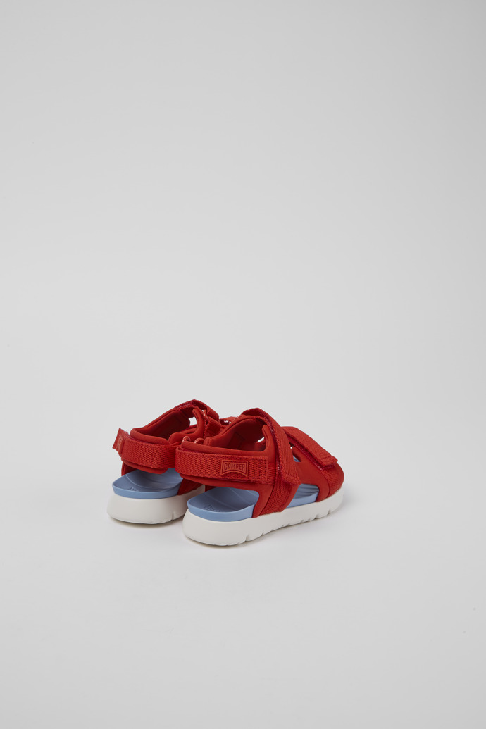Camper Oruga - Rote Textilsandalen