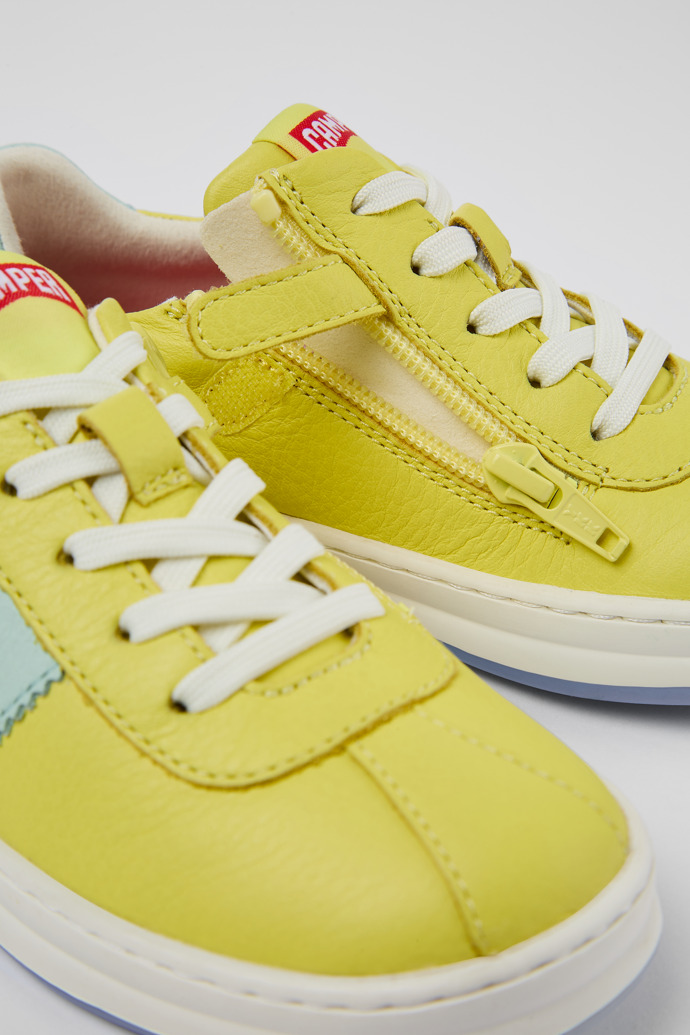 Camper Twins - Gelber Ledersneaker