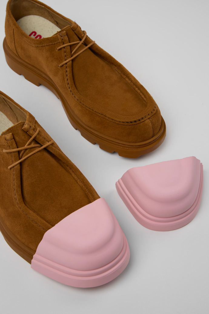Camper Junction Toe Caps - Zehenaufsätze aus Gummi in Rosa