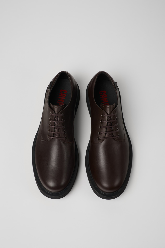 Camper Norman - Brauner Herrenschuh aus Leder.