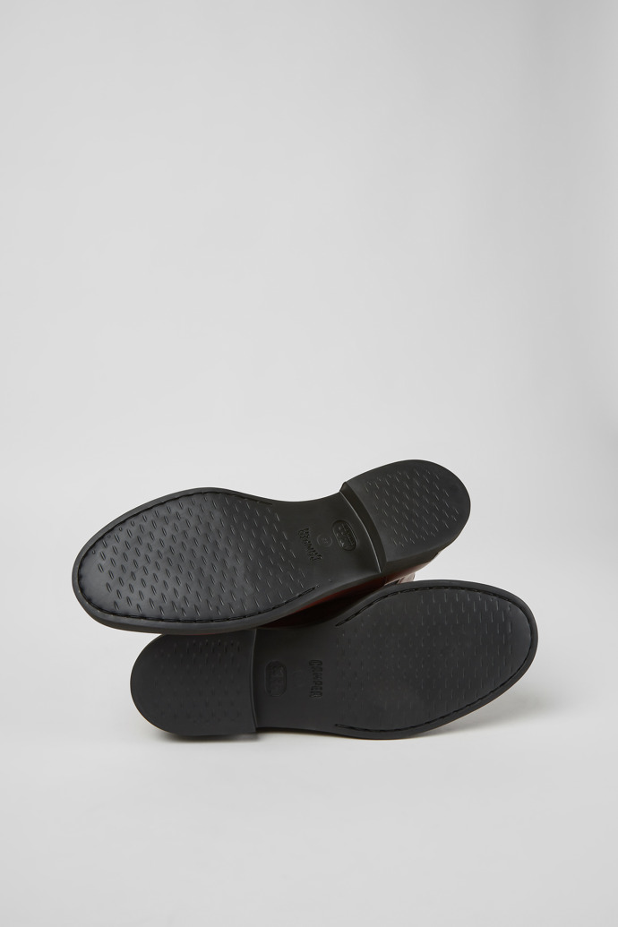 Camper Iman - Weinrote Lederstiefelette