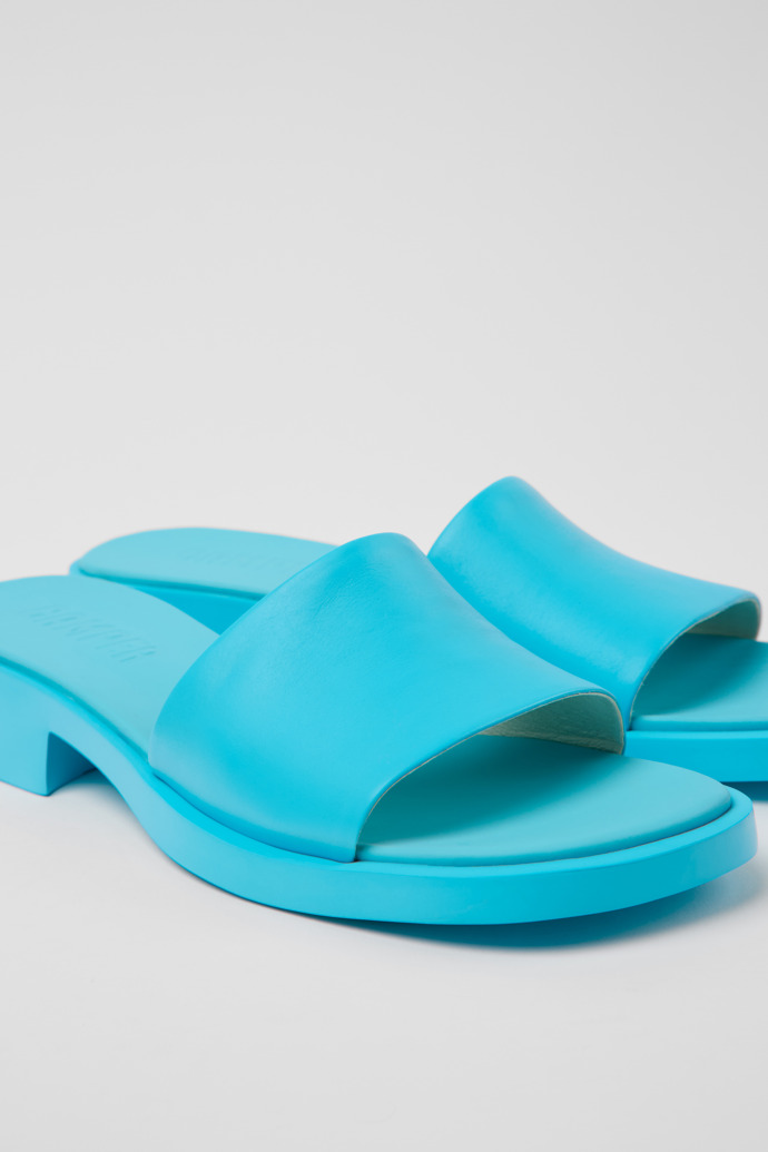 Camper Dana - Blaue Ledersandale für Damen.