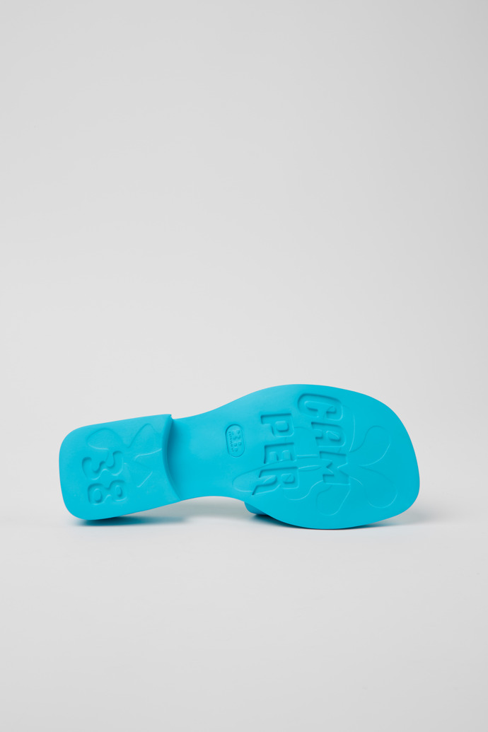 Camper Dana - Blaue Ledersandale für Damen.