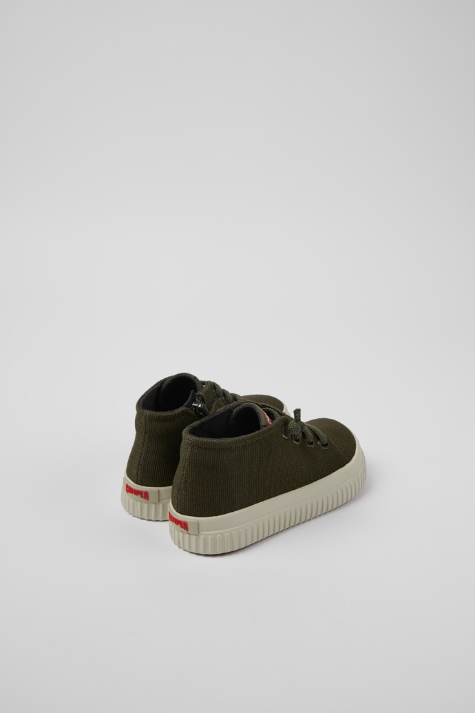 Camper Peu Roda - Grüner Kindersneaker aus Textil