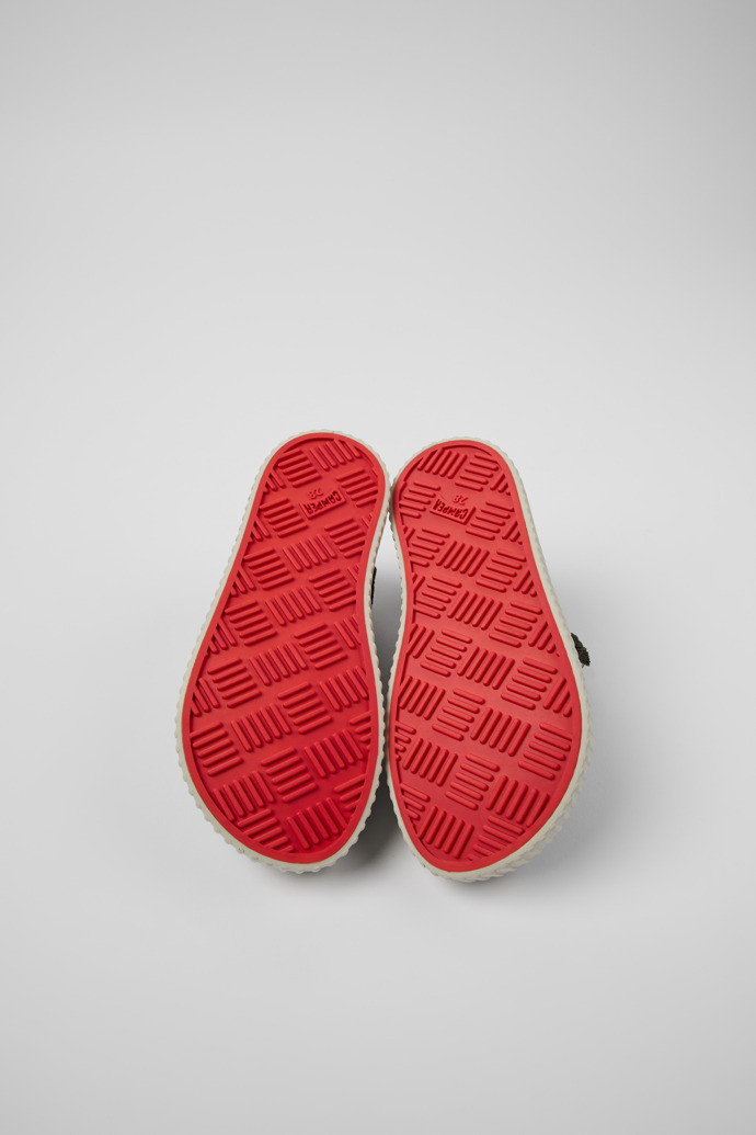 Camper Peu Roda - Grüner Kindersneaker aus Textil