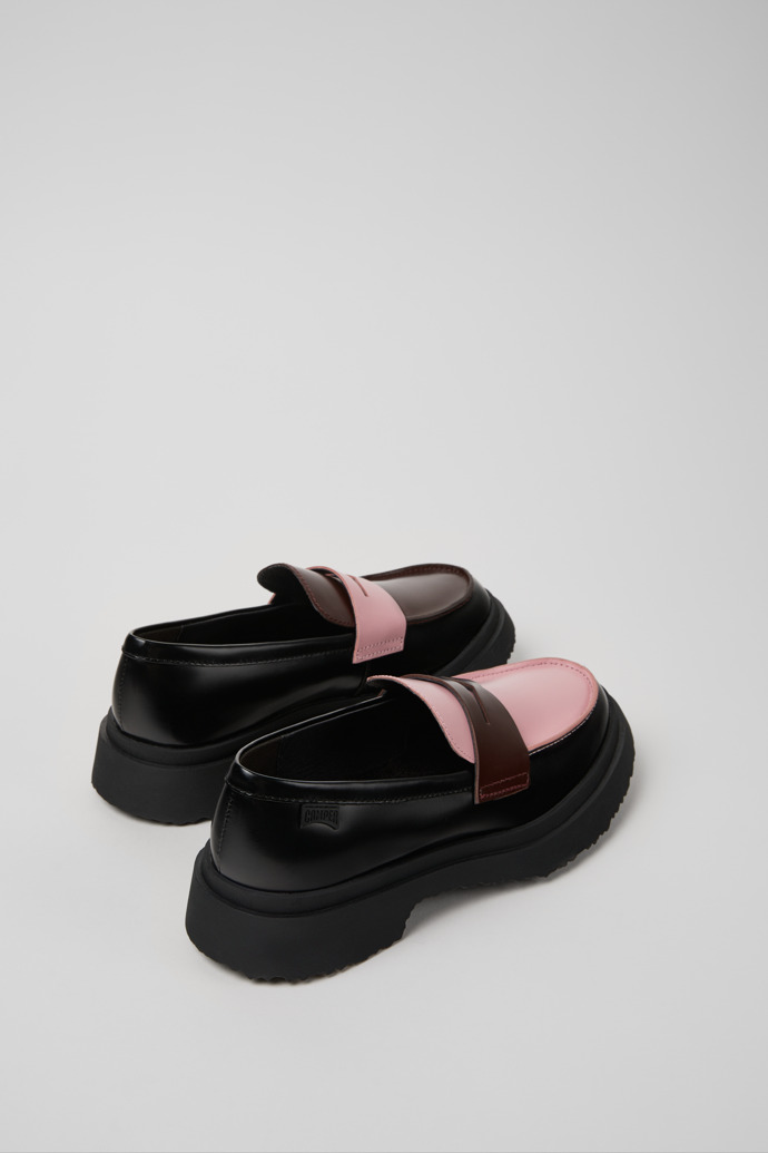 Camper Twins - Mehrfarbige Lederhausschuhe für Damen.