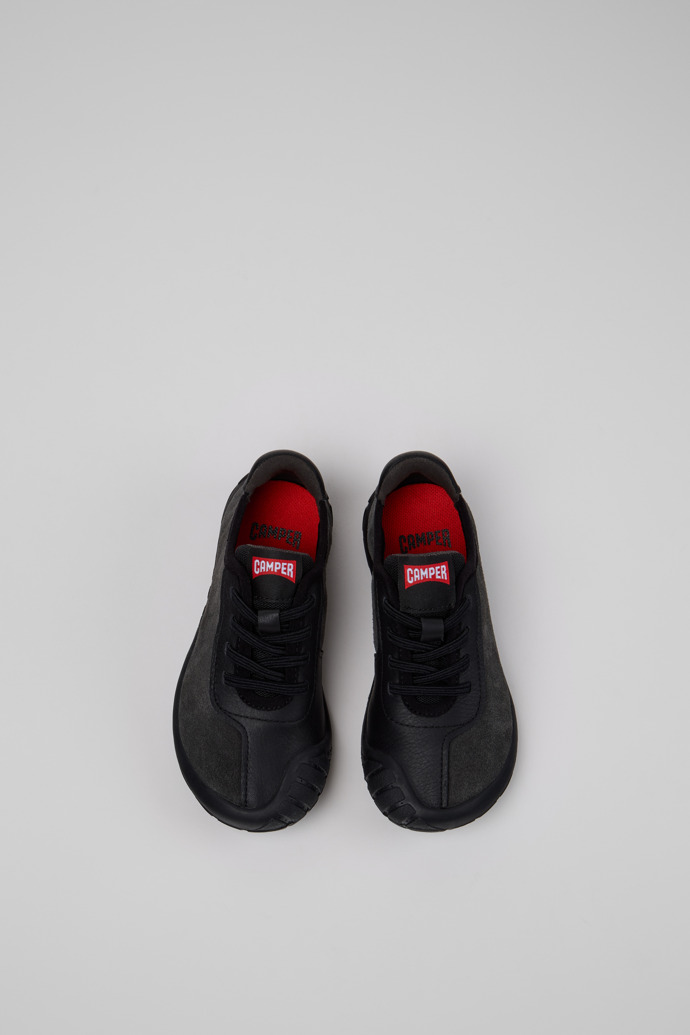 Camper Peu Path - Mehrfarbige Kindersneaker aus Nubukleder und Leder.