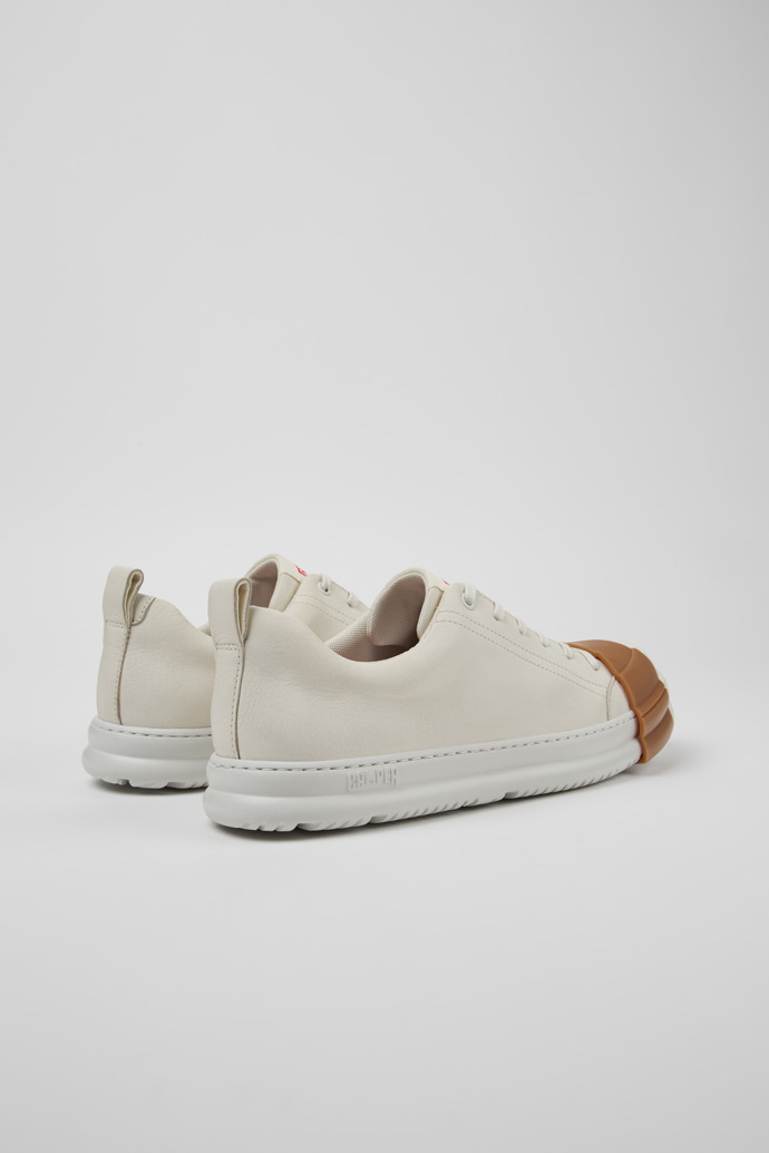 Camper Junction Runner - Weißer Herrensneaker aus Leder.