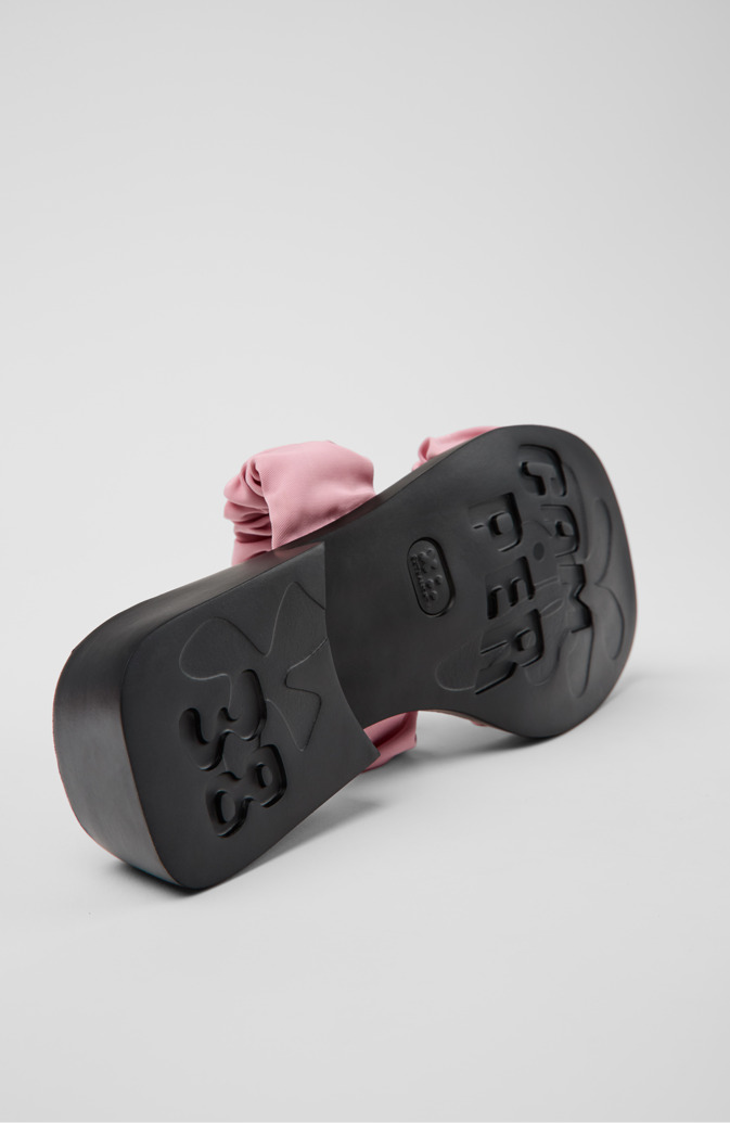 Camper Dana - Rosa Sandalen aus recyceltem PET für Damen.